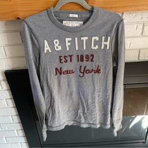 Vintage Gray Long Sleeve Shirt
